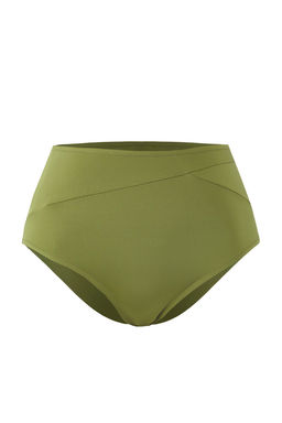 TRENDYOLMILLA Siyah Yuksek Bel Regular Bikini Alt? TBESS25BA00035 фото 7