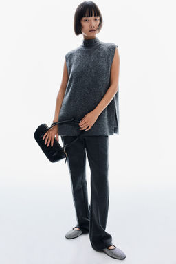 Pantalon de vestir de punto - H&m фото 2