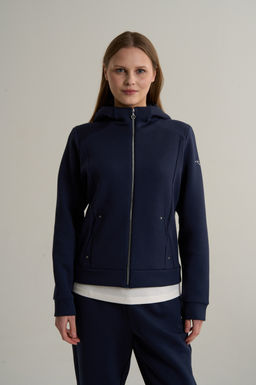 Толстовка на молнии Синий ANTA TRN Knit Track Top