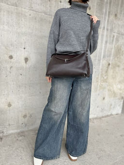 Женская кожаная сумка 8923 Кофе