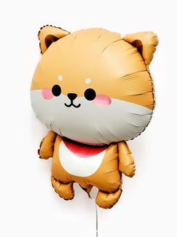 Цена за 2 шт. Воздушный шар фольгированный 27" «Собачка»