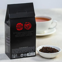 Чай чёрный Крутой мужик, с чабрецом, 50 г - Фабрика счастья фото 3