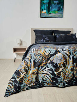 Пододеяльник бязь без молнии - Ночные тропики 180х215