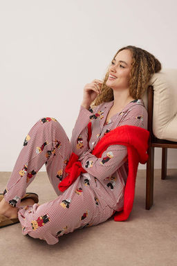 Cok Renkli Animal Suprem Orme Pijama Tak?m? THMAW26PT00171