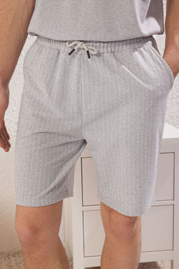 TRENDYOL MAN Bordo Regular Fit Yazl?k Sortlu Pijama Tak?m? THMSS21PT1005 - Trendyolmilla фото 3