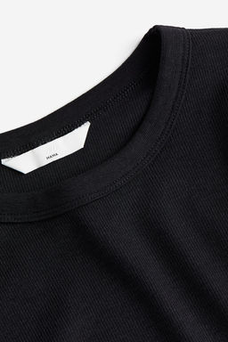 MAMA Camiseta en punto de canale - H&m фото 7