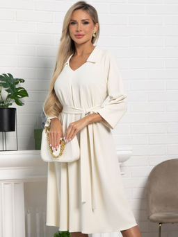 Платье Лорэн (молочное) П15196-18М