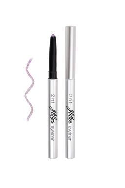 LavelleCollection Тени-карандаш Glitter eyeliner 2in1 тон 02 sparkling violet