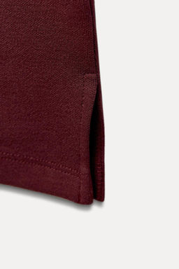 INTERLOCK KNIT TROUSERS WITH VENTS - Zara фото 24