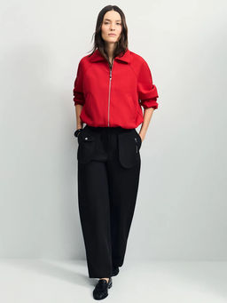 Прямые брюки с баской / Zarina  фото 10