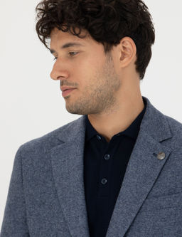Saks Y_n Kar___ml_ Slim Fit Ceket
