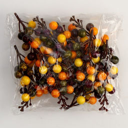 Цена за 12 шт. Декор «Ягодки», размер 3×4,5×11 см