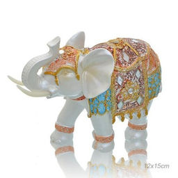 Статуэтка Слон 15 см / 7185 /уп 48/белый - Галеонтрейд фото 2