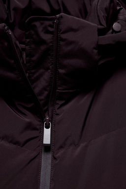 WATER-REPELLENT AND WINDPROOF LONG PUFFER JACKET - Zara фото 9