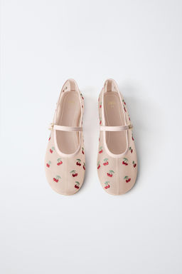 BAILARINA BORDADOS CEREZA / Rosa - Zara фото 4