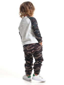 Комплект для мальчика с брюками UD 1831/1048 касар/камуфляж - Mini maxi фото 2