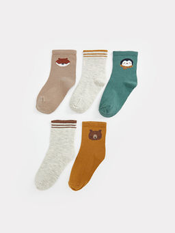 Erkek ?ocuk Soket ?orap 5li Paket