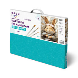 ФРЕЯ PNB/PL-336 Набор для раскрашивания по номерам 50 х 40 см Сон зайки