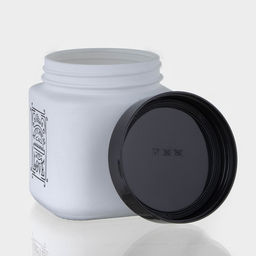 Банка для сыпучих «Любовь на кухне», 1 л, стекло, белая