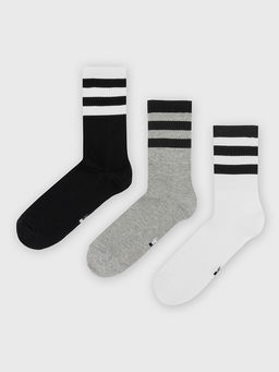 Носки женские высокие в наборе, 3 пары - Mark formelle фото 5