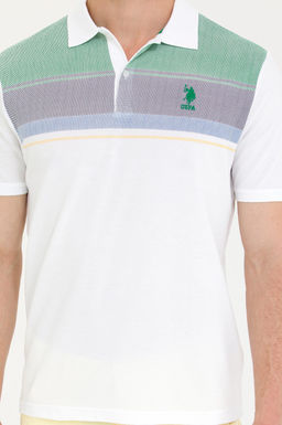 Мужская зеленая футболка - U.s. polo assn фото 6