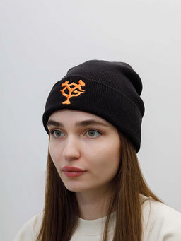 Шапка AMERICAN NEEDLE арт. 21019A-YOG Yomiuri Giants Cuffed Knit NPL (черный) фото 3