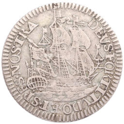 6 стуверов 1678 года Голандская республика провинция Западная Фрисландия