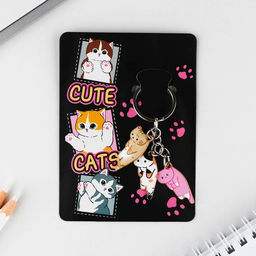 Брелок для ключей Cute, 2.5×9 см