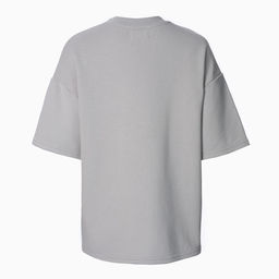 Футболка с нашивкой женская MIST Base, светло-серая, размер 48