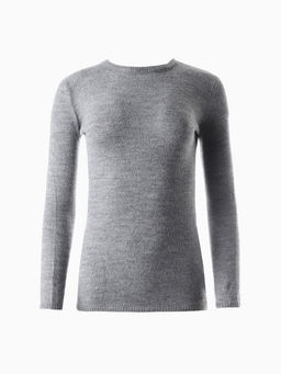 Джемпер женский MINAKU: Knitwear collection, серый, размер 50