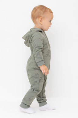 Crockid _ КР 6545/зеленый чай,динозавры к552 комбинезон д/мал яс  фото 3