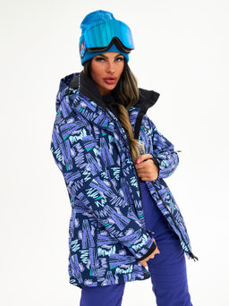 Женская горнолыжная сноубордическая куртка Alpha Endless Ultra Chaleur SNB 423/316_5 Разноцветный  фото 22