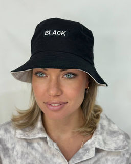 K12924 Панама двухсторонняя БЕЛЫЙ-ЧЕРНЫЙ