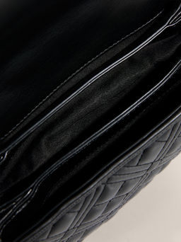Женская сумка на плечо LOVE MOSCHINO QUILTED BAG Артикул 4561339, черный  фото 4