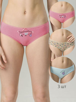 GULB4294/1(3шт. в упаковке) трусы для девочек