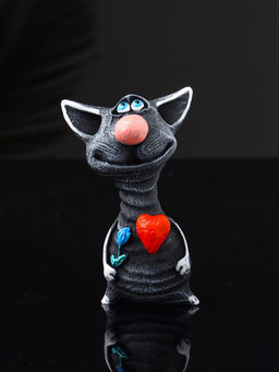 Фигурка полистоун «Кот романтик», 8×5×5 см