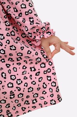 Хлопковое платье для девочки Happyfox