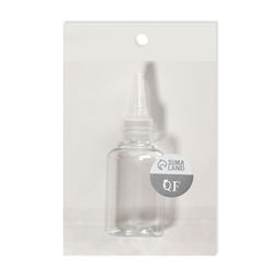 Цена за 2 шт. Бутылочка для хранения, 50 мл, твист-крышка, прозрачная