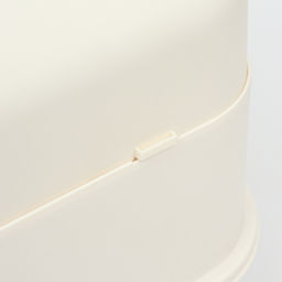 Туалет закрытый, 36×51×34 см, с откидным верхом, пластик, голубой