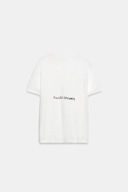 CAMISETA FLAM? TEXTO / Blanco