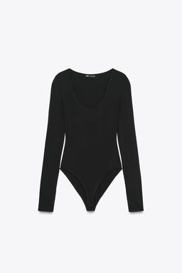 SOFT LONG SLEEVE BODYSUIT - Zara фото 5