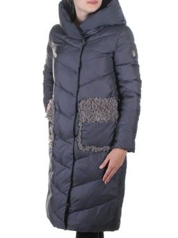 8115 GRAY/PURPLE Пальто зимнее женское Jarius - Fashion фото 3