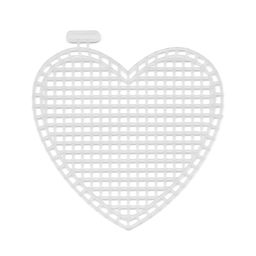 Канва KPL-05 Gamma пластиковая 100% полиэтилен 7 x 8 см 10 шт сердце малое