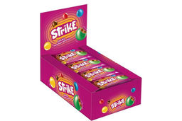 Strike, драже молочный шоколад в цветной глазури, 40 г (упаковка 20 шт)