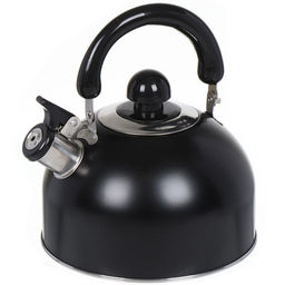Чайник нерж 2,5л со свистком, мет ручка матов черный Daniks GS-04001 (355352)