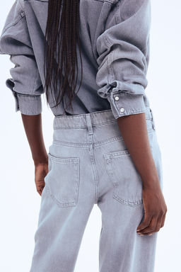Feather Soft Wide Regular Jeans - H&m фото 11