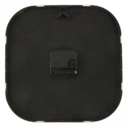 Часы настенные Симфония 24,2х24,2х4см, циферблат Узор белый; цифры арабские, золотой; корпус пластик, белый; в коробке (Китай) - Домашняя мода фото 4