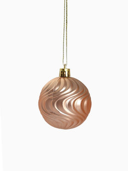 Ёлочные игрушки Мелодия ассорти люкс, шары новогодние, d=6 см, набор 24 шт., бело-золотой - Зимнее волшебство фото 15