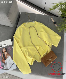 Свитшот женский однотонный - Bruno фото 3