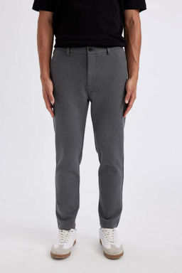 Индивидуальные брюки прямого кроя с карманами стандартного кроя - Defacto фото 5